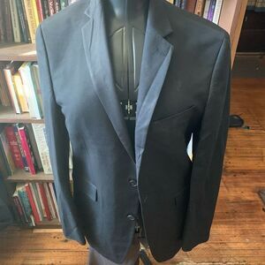Kenneth Cole Reaction business casual 40/L gray suit jacket